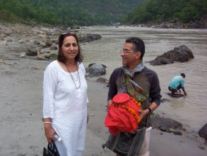 At the Ganges...